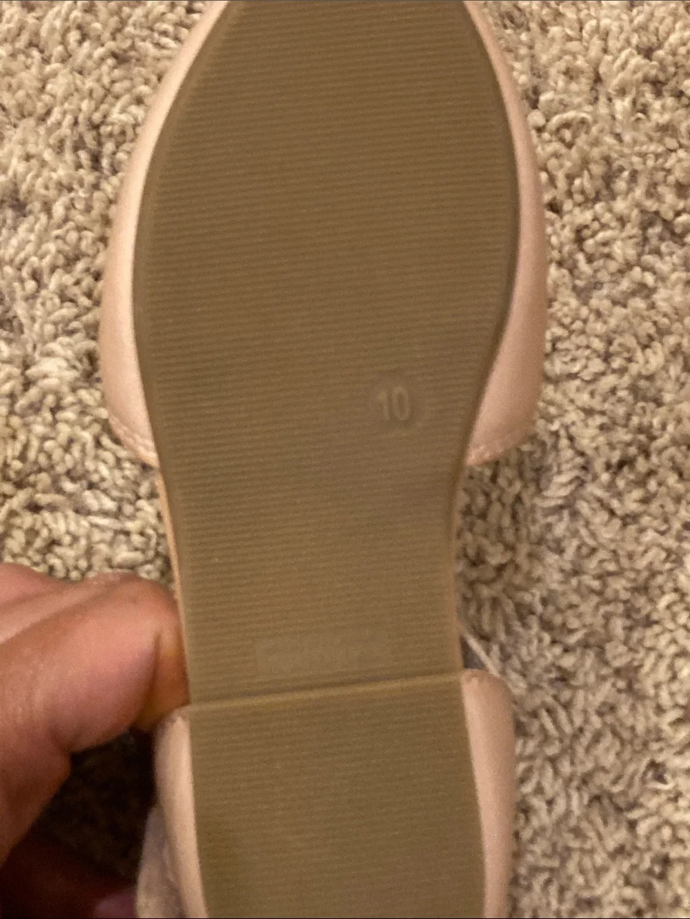 Old Navy Mauve Pink Ankle-Strap Flats